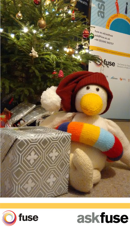 fuse duck xmas card